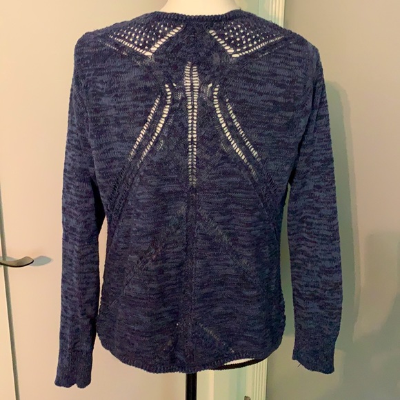 Torrid Blue Knit Sweater Cardigan! EUC! Size 00X - Picture 3 of 8